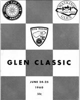 Programme Cover - SCCA Regional Watkins Glen [EP] 1960