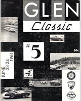 Programme Cover - SCCA Divisional Watkins Glen [GP+HP] 1961