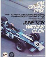 Programme Cover - Trans-Am Watkins Glen - Two Five Challenge 1972