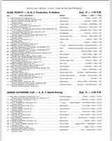Entry List - Watkins Glen Nationals - Race 6 for A, B, C Production and A Sedan 1972