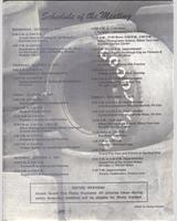 Schedule of Events - GP United States 1973