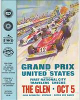 Programme Cover - GP United States 1975