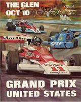 Programme Cover - GP United States 1976