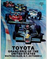 Programme Cover - GP United States 1977