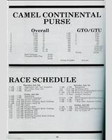 Schedule of Events - Watkins Glen 6 Hours 1984