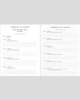 Schedule of Events - Willow Springs [Modified 1.5 B] 1954