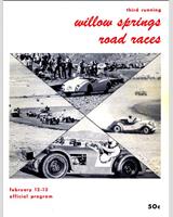 Programme Cover - Willow Springs [Ladies+FIII] 1955