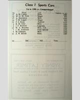 Entry List - WJC Winfield [S1.3] 1950