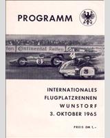 Programme Cover - DARM GT Wunstorf [GT1.6] 1965