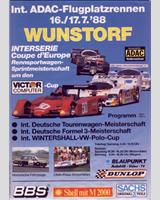 Programme Cover - Interserie Wunstorf 1988