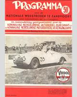 Programme Cover - National Zandvoort 1949