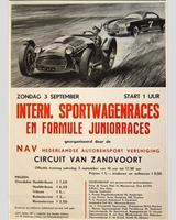 Programme Cover - Zandvoort International 1955
