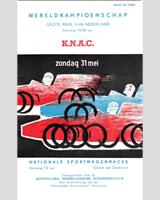 Programme Cover - Zandvoort Grand Prix Support Sports Car Race 1959