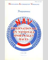 Programme Cover - National Zandvoort - Sports over 1600 cc 1959