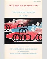 Programme Cover - Zandvoort Grand Prix Support Sports Car Race 1961