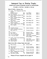Entry List - Zandvoort Trophy 1964