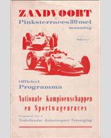 Programme Cover - Zandvoort National - Formula Libre 1966