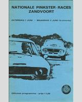 Programme Cover - Zandvoort National - Formula Libre 1968