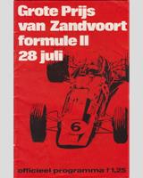 Programme Cover - Zandvoort National - Formula Libre 1968