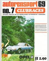 Programme Cover - Zandvoort National - Formula Libre 1969