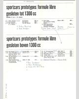 Entry List - Zandvoort [S/P/FL] 1971