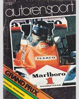 Programme Cover - GP Netherlands 1977