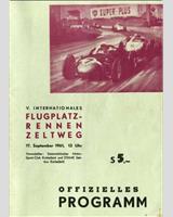 Programme Cover - National Zeltweg [GT] 1961