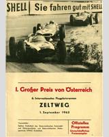Programme Cover - Zeltweg [S/GT] 1963