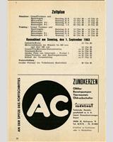 Schedule of Events - Zeltweg [S/GT] 1963