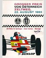 Programme Cover - National Zeltweg - Grand Touring 1965