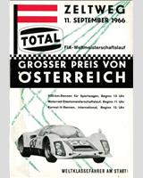 Programme Cover - Zeltweg 500 Kilometres 1966