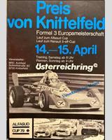 Programme Cover - National Zeltweg 1979
