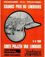 Programme Cover - Zolder 1 Hour - Division 1 1968