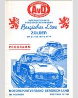 Programme Cover - DARM Zolder [GT1.6] 1971
