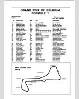 Entry List - GP Belgium 1976