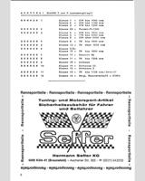Schedule of Events - Zolder [T/GT2.0] 1976