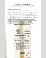 Schedule of Events - Marlboro Cup Zolder [1.6] 1978