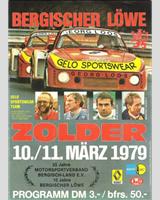Programme Cover - DRM Zolder Bergischer Löwe 1979