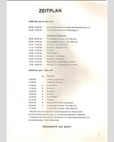 Schedule of Events - DRM Zolder Bergischer Löwe 1979