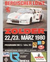 Programme Cover - DRM Zolder Bergischer Löwe 1980