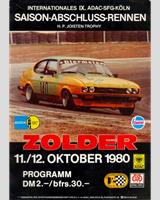 Programme Cover - Zolder [Gr.2+2.0/Gr.4+2.0/Gr.5] 1980