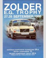 Programme Cover - ETCC Zolder 1986