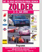 Programme Cover - ADAC GT Cup Zolder 1994