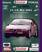 Programme Cover - Interserie A1-Ring 2002