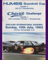 Programme Cover - Australian GT Championship Adelaide 1983