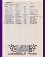 Entry List - Nordic SS Ahvenisto 1988