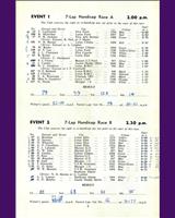 Entry List - BARC Aintree - Handicap Race A 1963