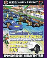 Programme Cover - GP Sweden 1976