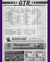 Entry List - Swedish GTR Championship Anderstorp 1999