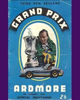 Programme Cover - GP Ardmore 1956